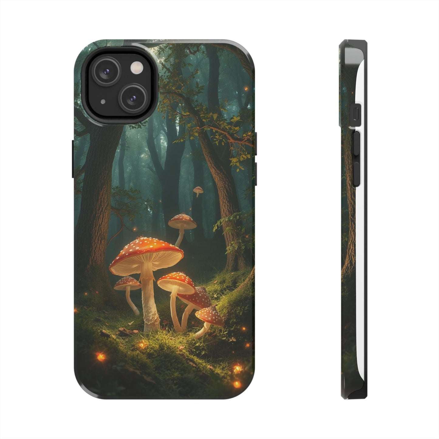 Whimsical Mushroom Tough Phone Case - Forest Fantasy Design
