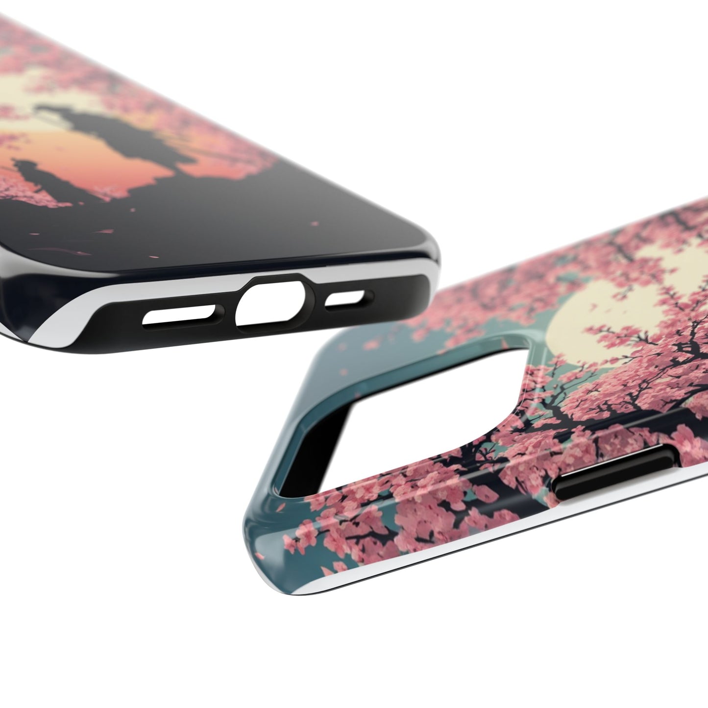 Cherry Blossom Samurai Tough Phone Case