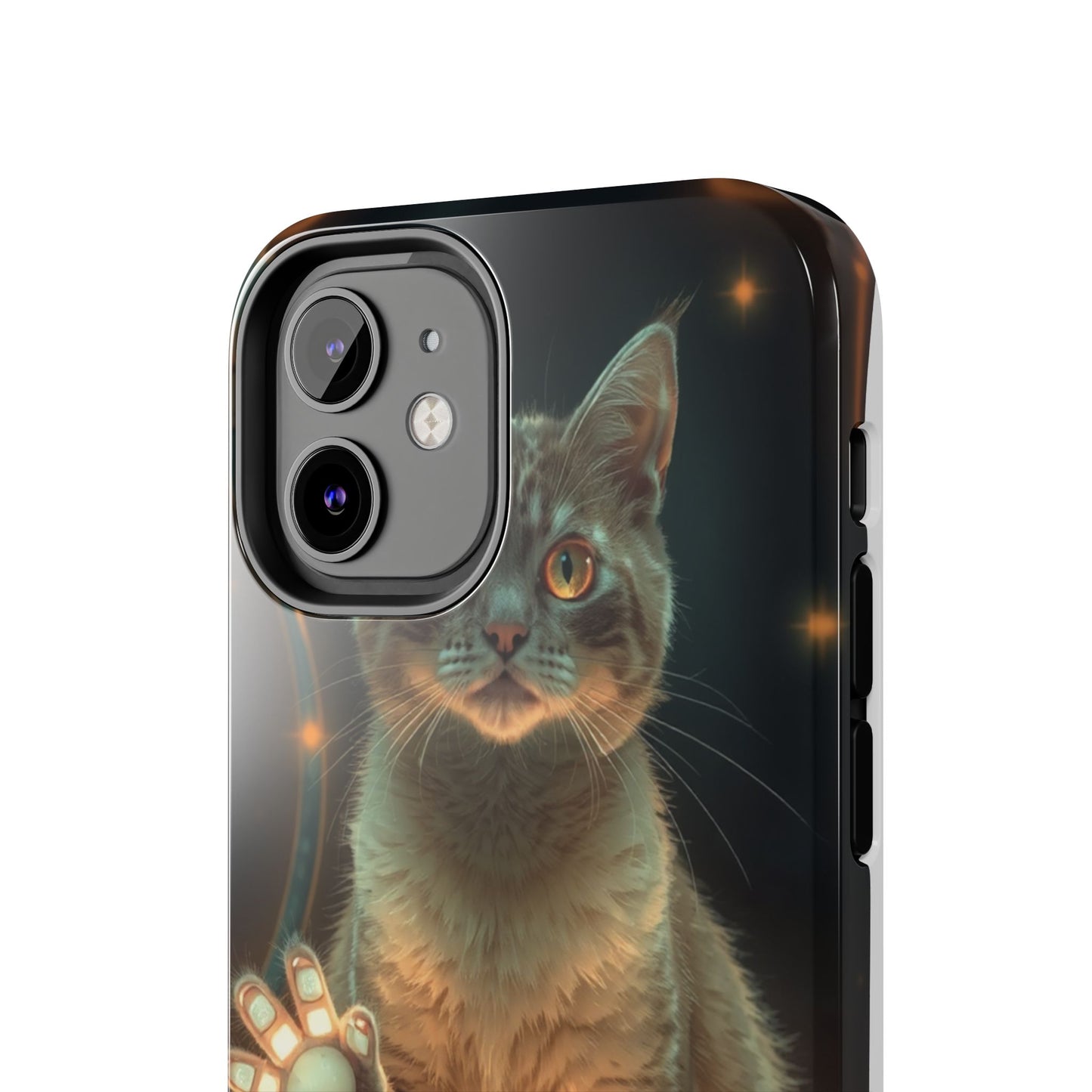 Whimsical Cat Phone Case | Tough Phone Cases for Cat Lovers, Pet Accessories, Gift for Cat Owners, Cute Phone Cover, Personalized Tech