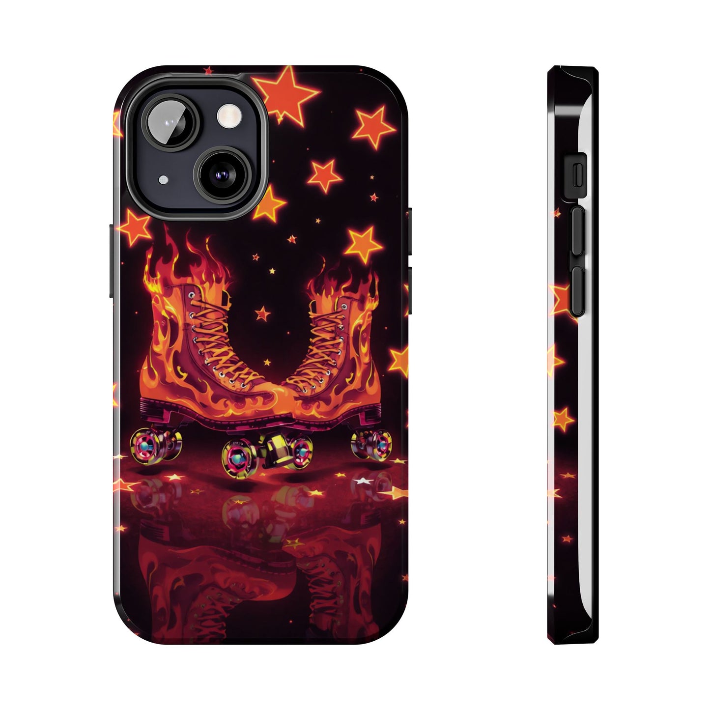 Retro Roller Skates Tough Phone Case - Stylish & Durable