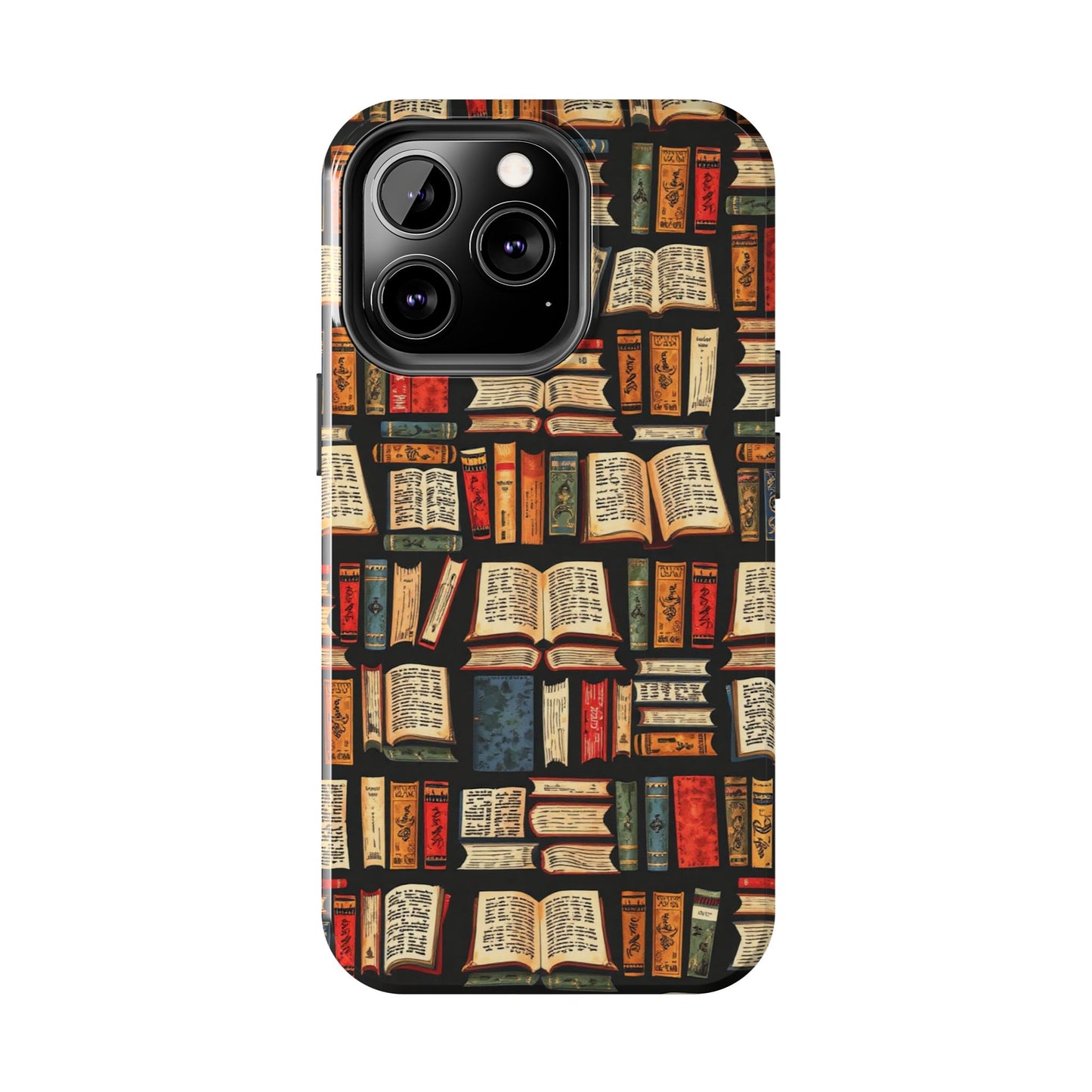 Book Lover Tough Phone Cases - Durable Protective Cases for Literature Fans