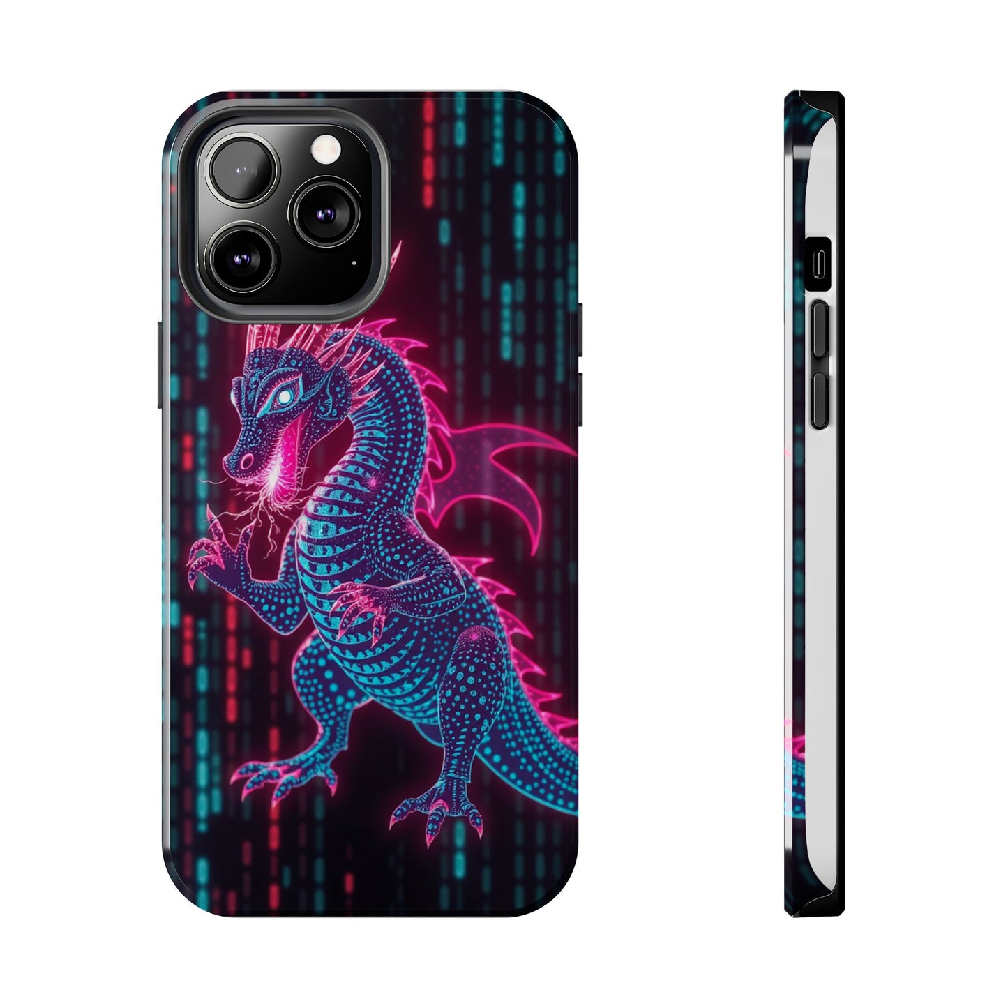 Electrifying Dragon Phone Case - Tough, Stylish Protection for Fantasy Lovers