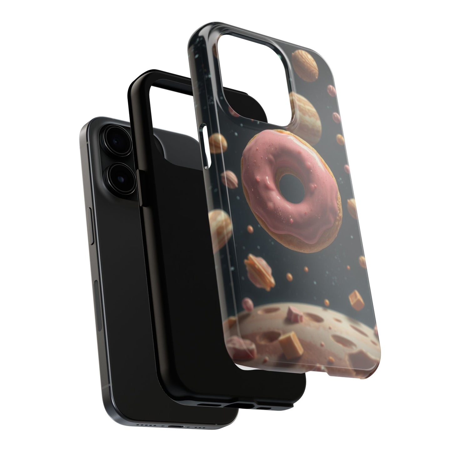 Galaxy Donut Tough Phone Case - Durable & Stylish Protective Cover
