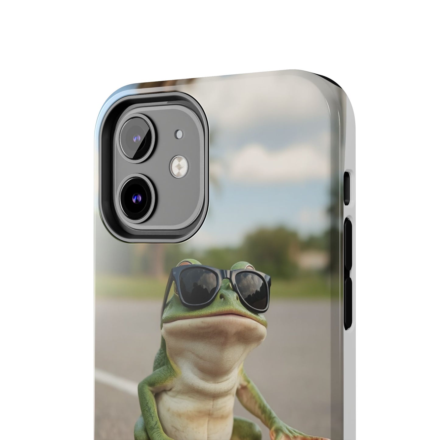 Cool Frog Skateboard Phone Case - Tough and Stylish Protection