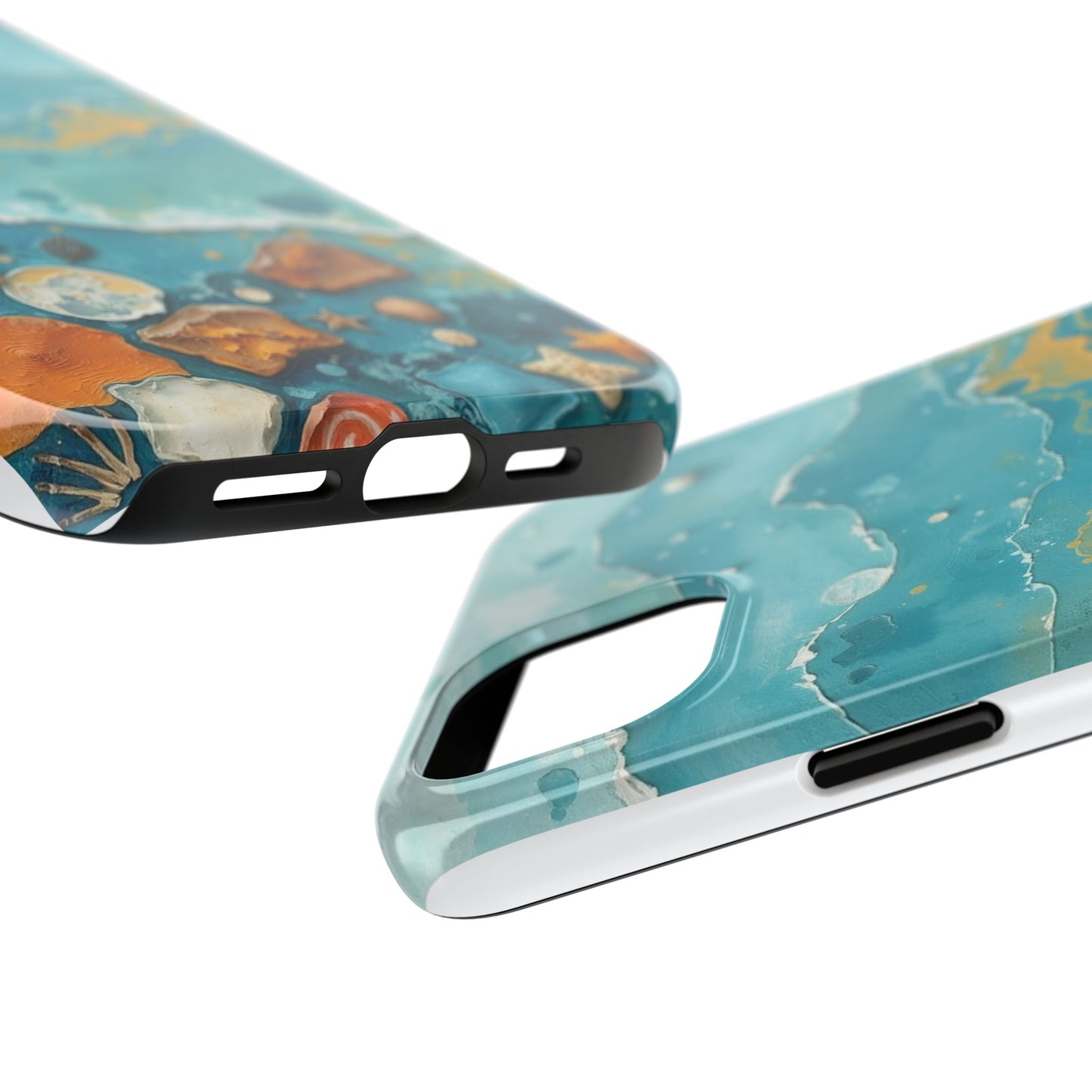 Ocean-Inspired Tough Phone Cases - Coastal Beach Vibe, Easy Accessory for Beach Lovers