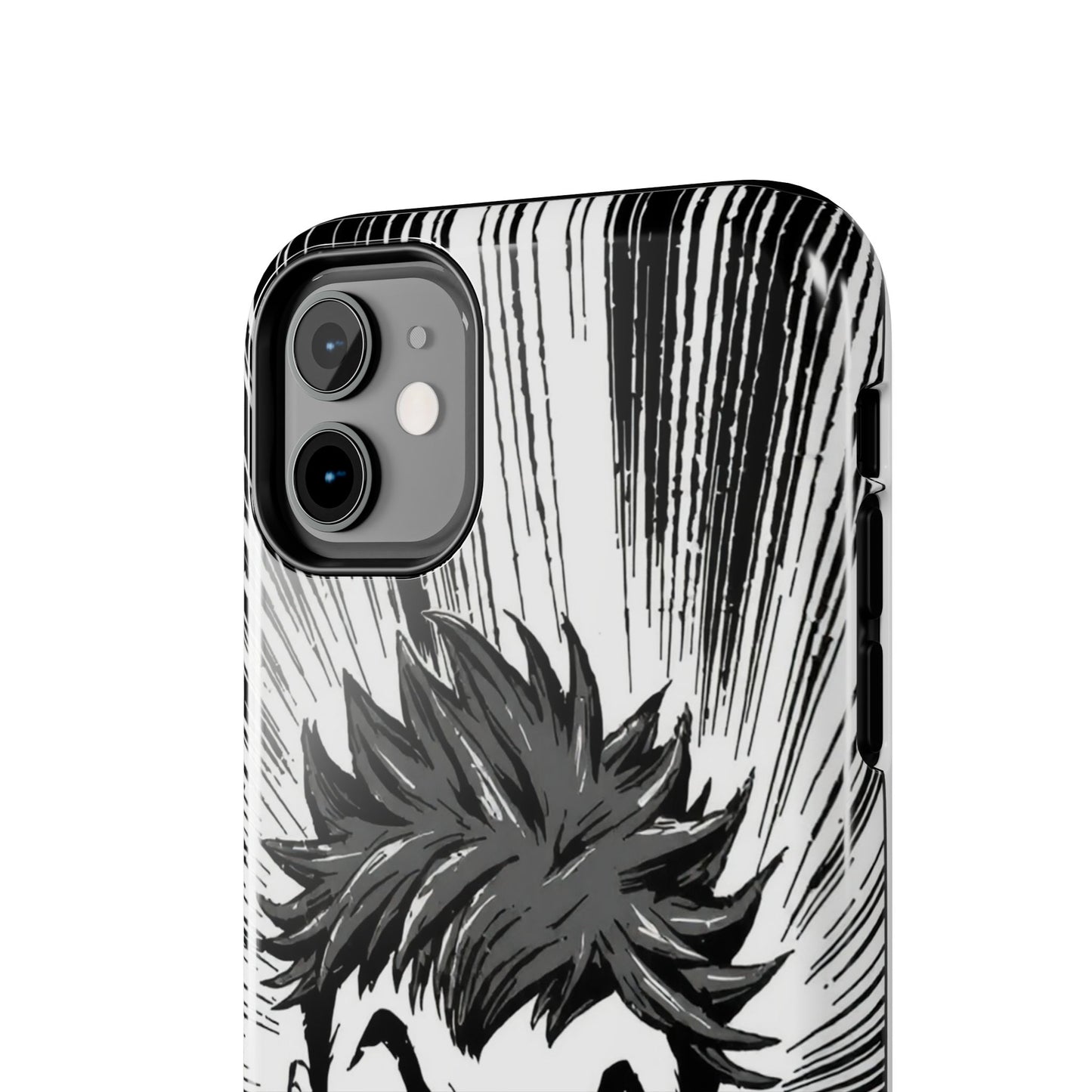 Intense Graphic Phone Case - Tough Design for Anime Fans