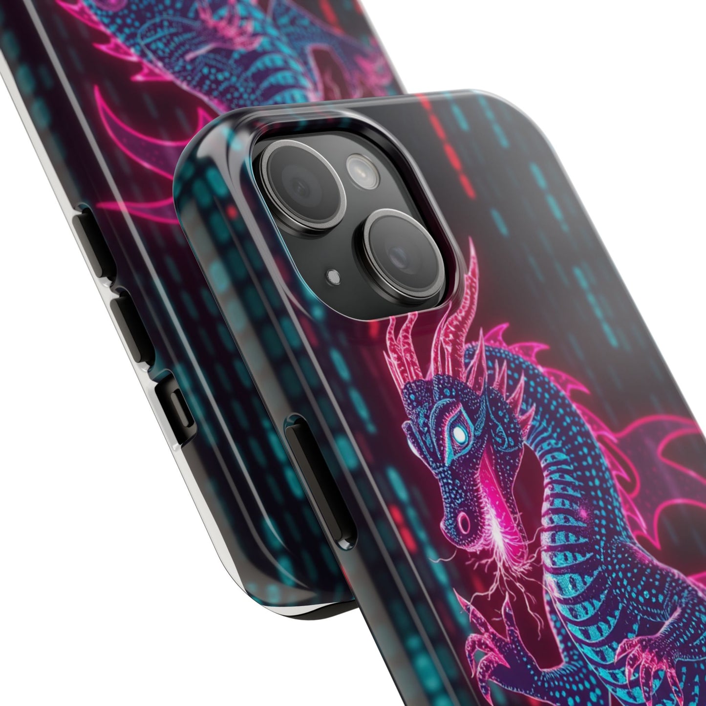 Electrifying Dragon Phone Case - Tough, Stylish Protection for Fantasy Lovers