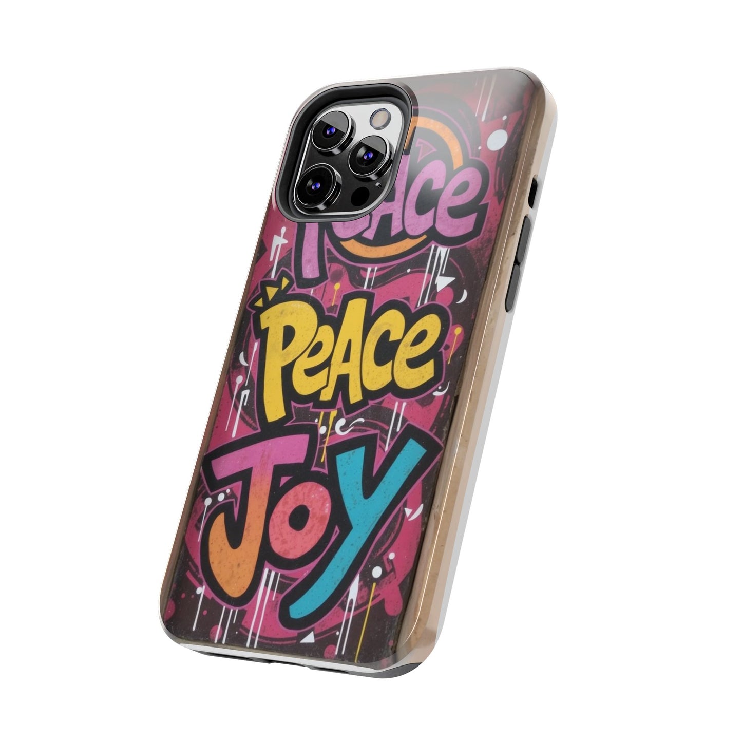 Colorful Peace Joy Tough Phone Case