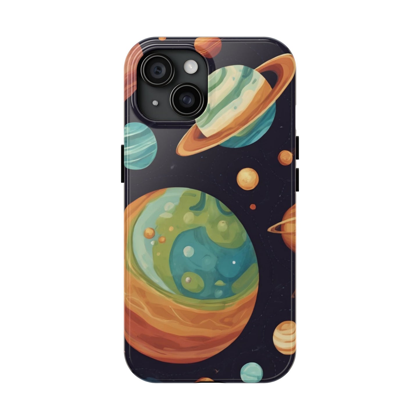 Cosmic Planet Phone Case - Durable Tough Protector for Space Lovers - for iPhone