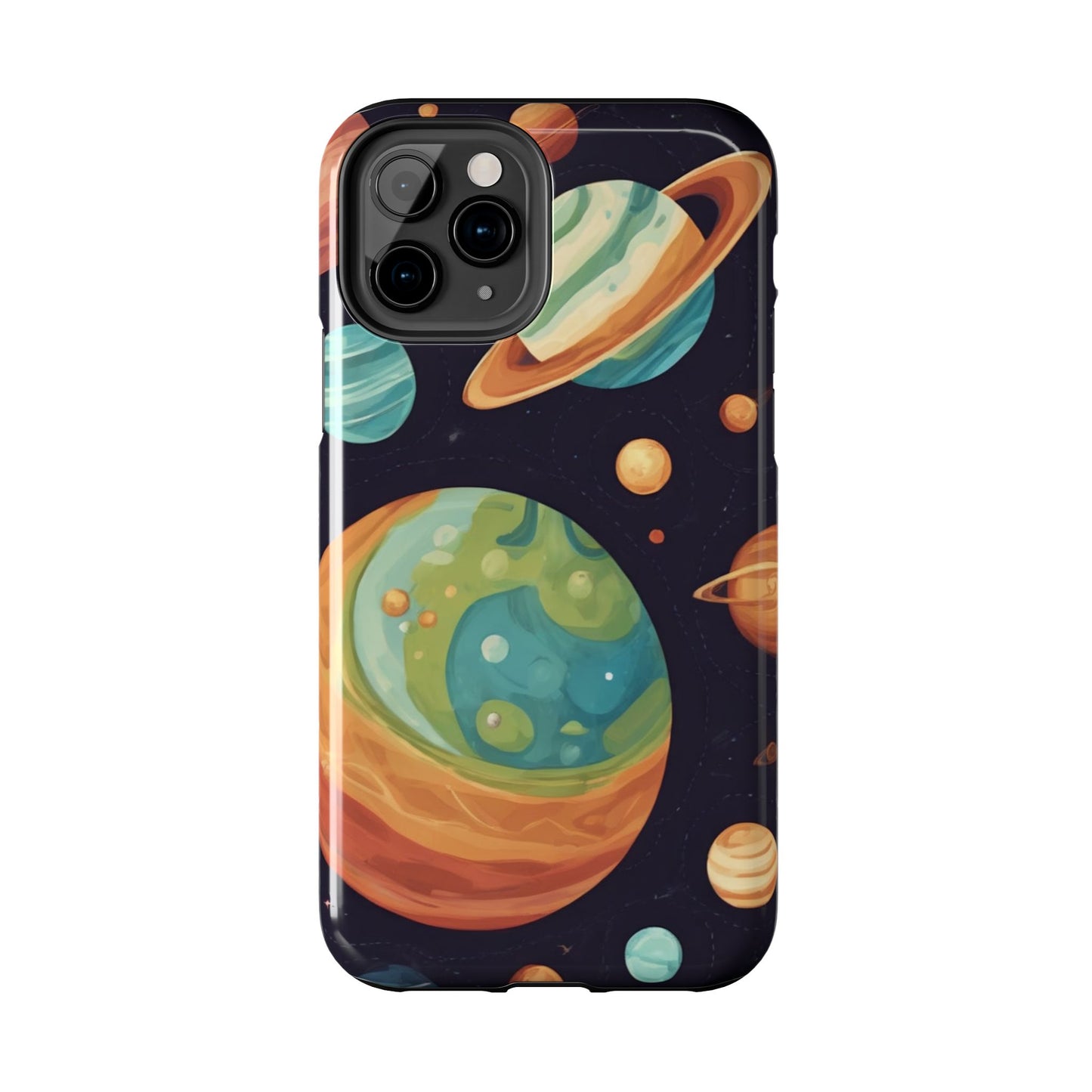 Cosmic Planet Phone Case - Durable Tough Protector for Space Lovers - for iPhone