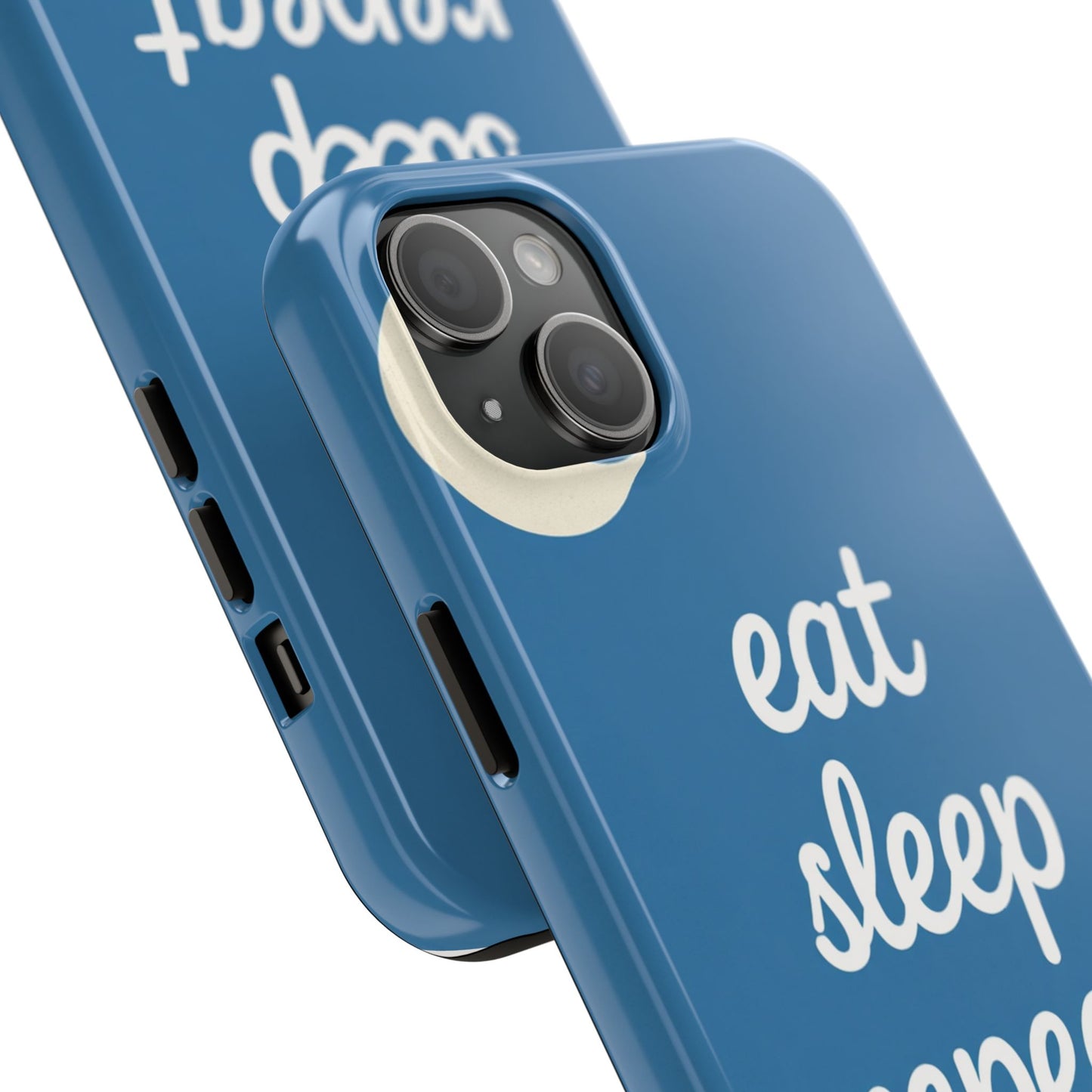 Eat, Sleep, Repeat Phone Case – Fun & Durable Tough Phone Cases for Food Lovers
