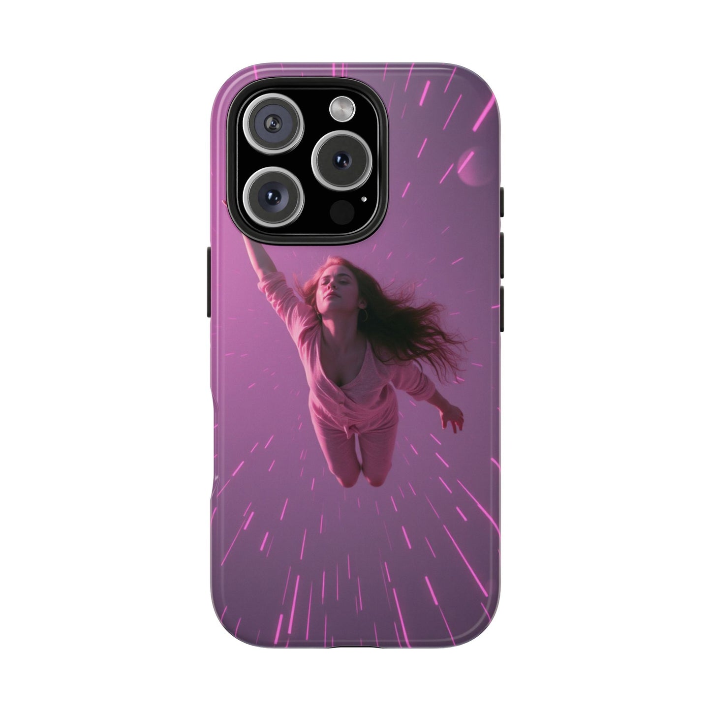 Inspirational Tough Phone Case - Cosmic Dreamer Design