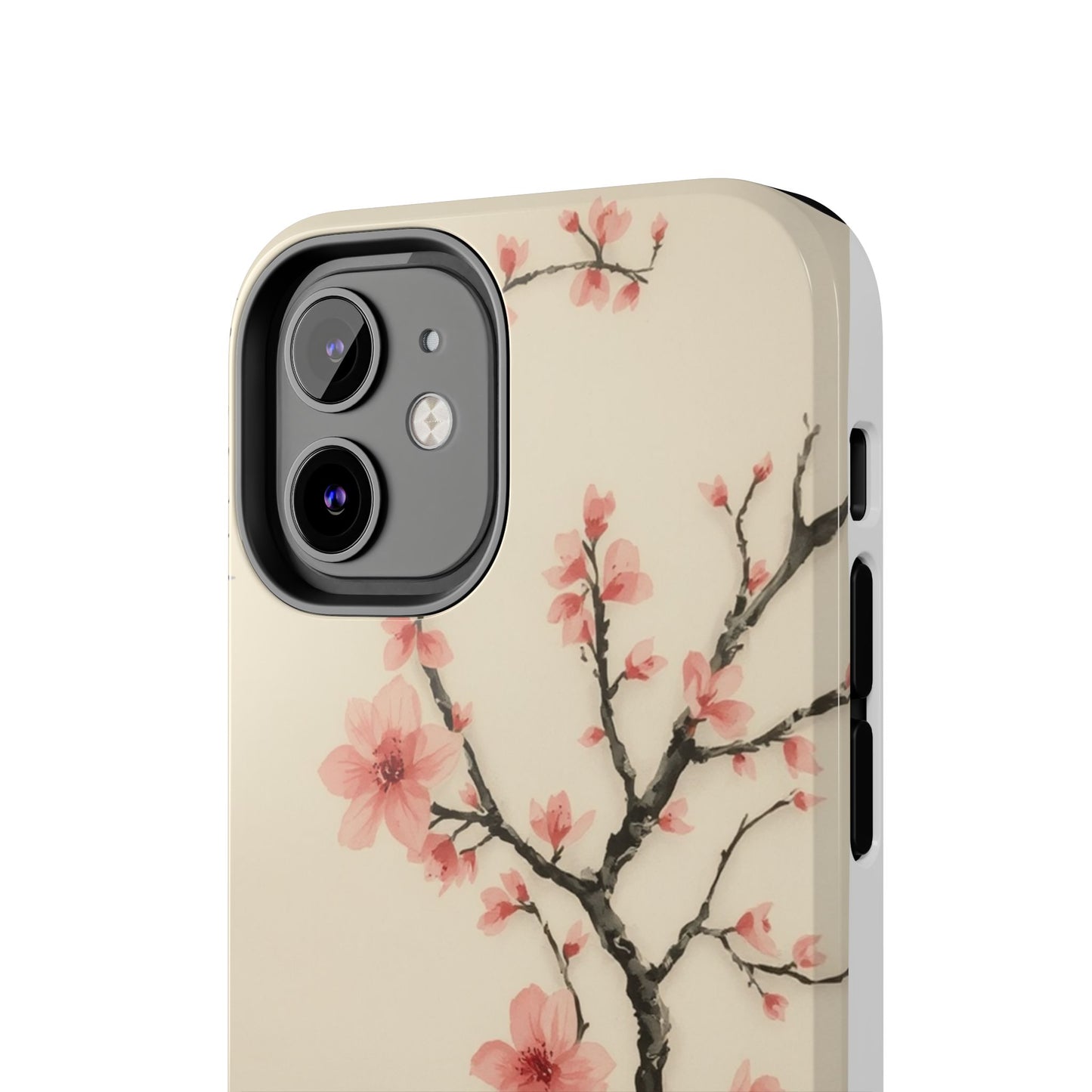 Cherry Blossom Tough Phone Case - Stylish Protection for Nature Lovers