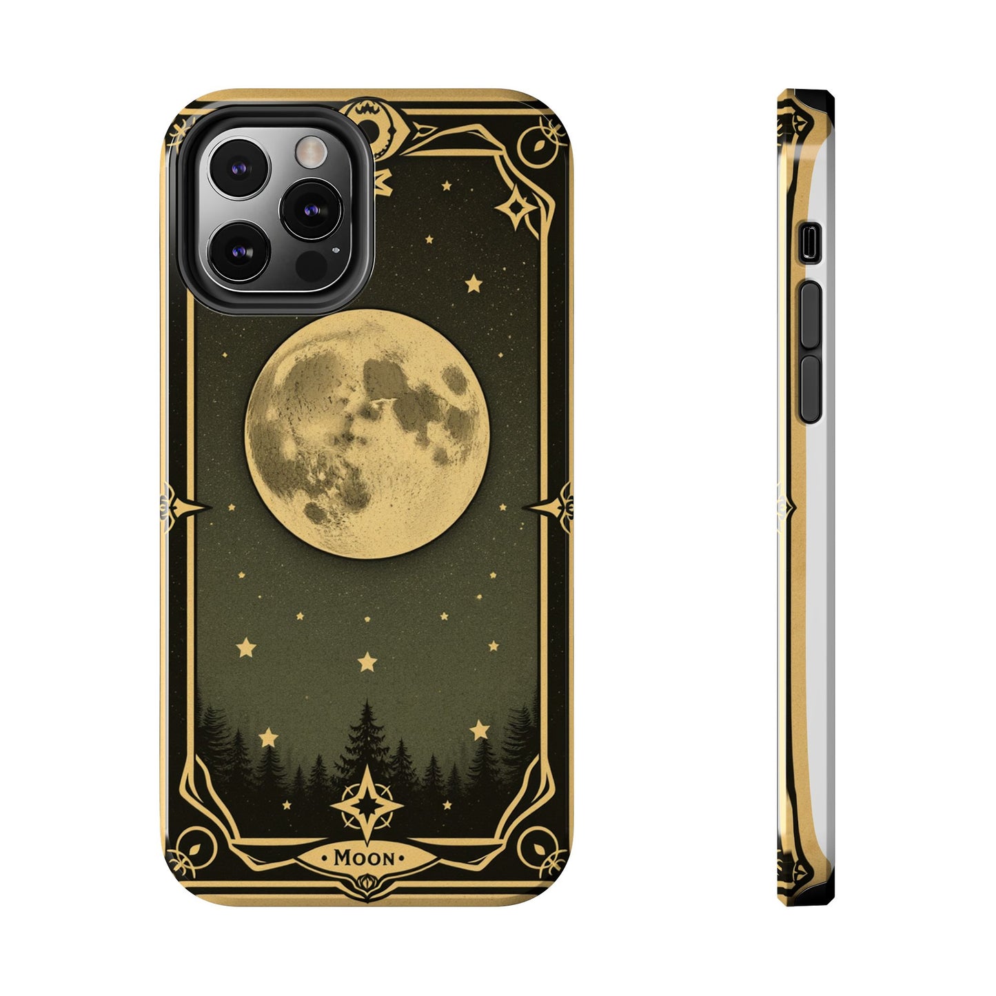 Celestial Moon Phone Case - Tough & Stylish for Star Lovers