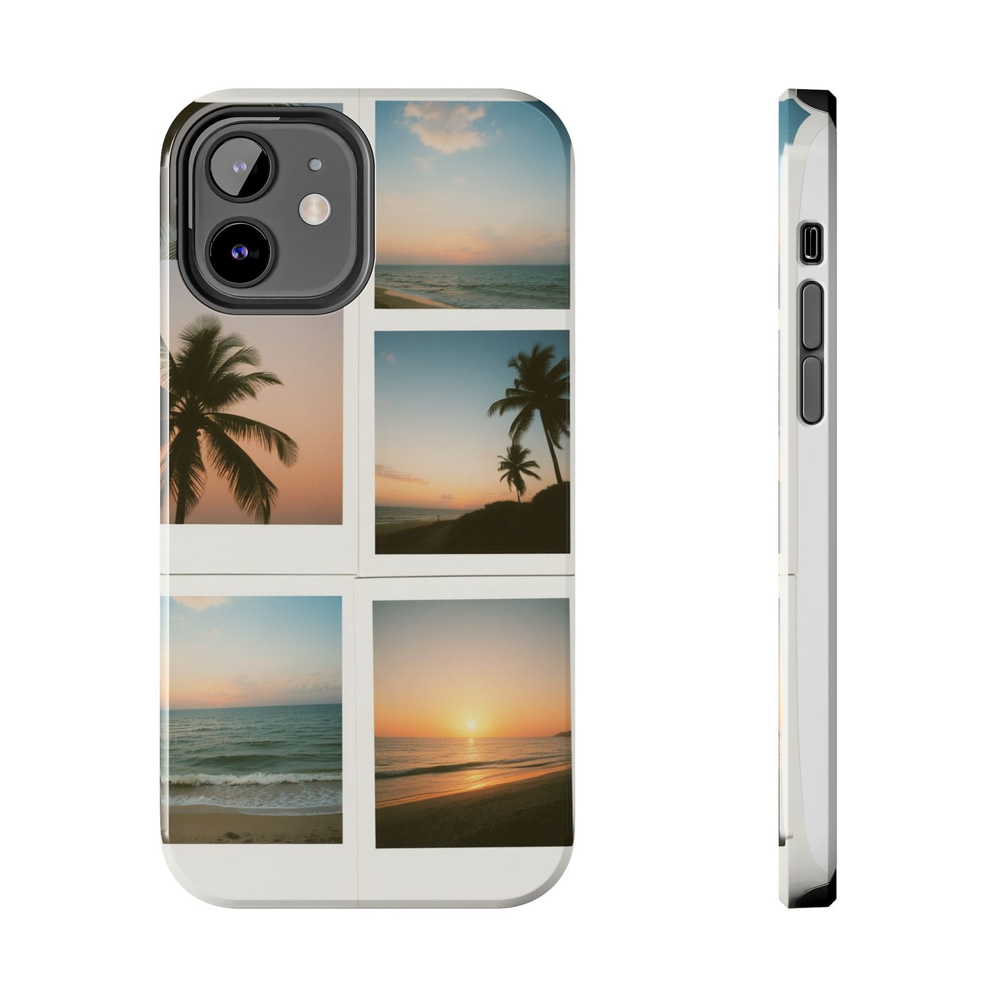 Tropical Sunset Tough Phone Case - Beach Vibes for Summer Adventures