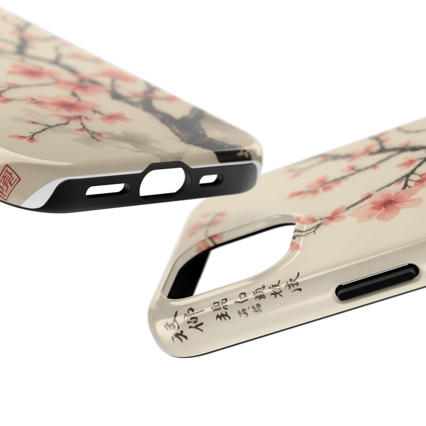 Cherry Blossom Tough Phone Case - Stylish Protection for Nature Lovers