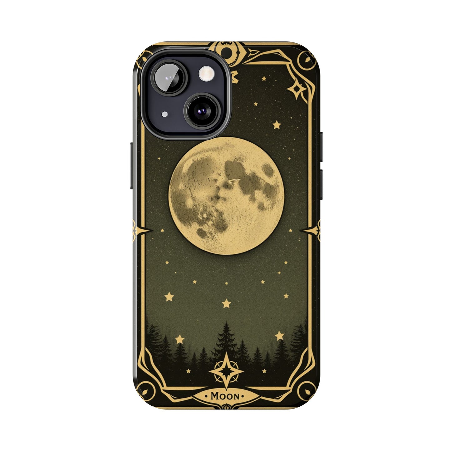 Celestial Moon Phone Case - Tough & Stylish for Star Lovers