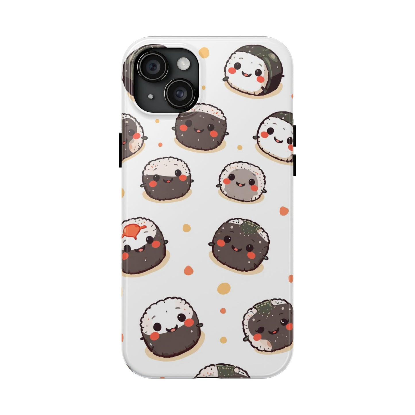 Cute Sushi Tough Phone Case - Kawaii Design for Food Lovers