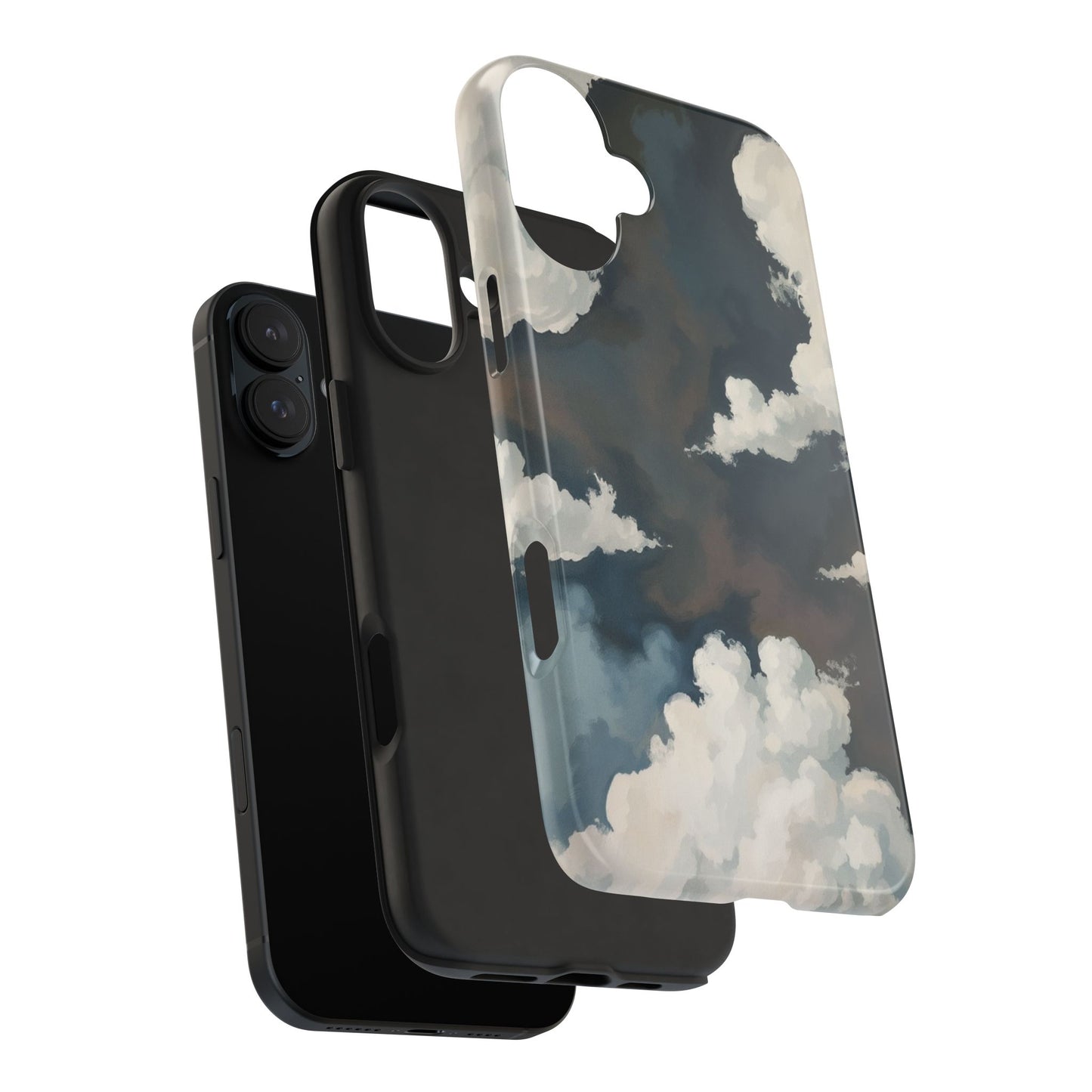 Sky Cloud Phone Case, Tough iPhone Cover, Aesthetic Tech Accessories, Gift for Him/Her, Unique Cell Phone Protectors