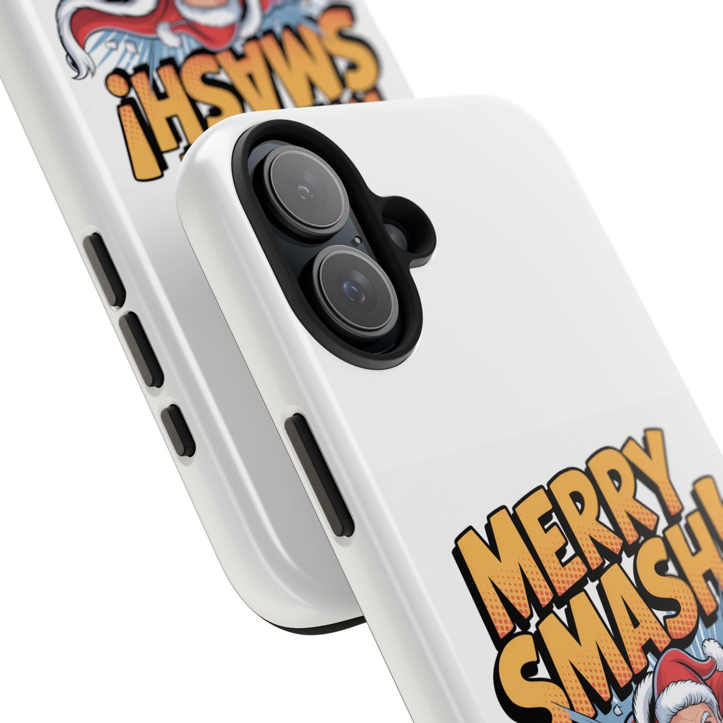 Santa Merry Smash Phone Case