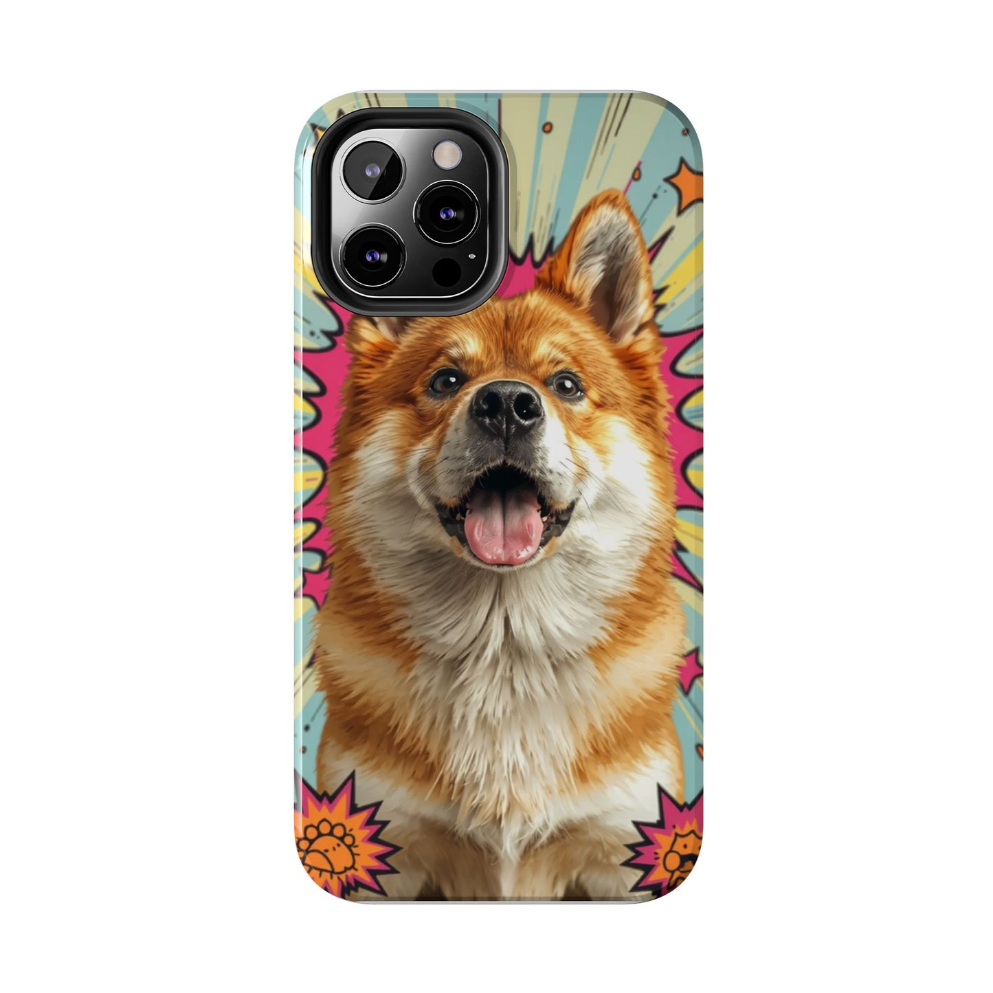 Playful Dog Tough Phone Case - Durable & Stylish Pet Lover Gift
