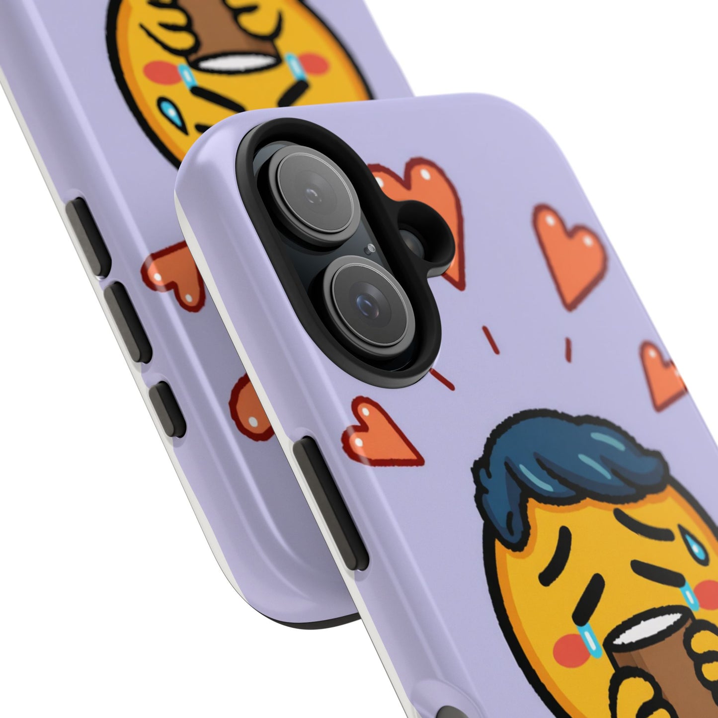 Cute Tough Phone Case - 'Not Today' Emoji Design