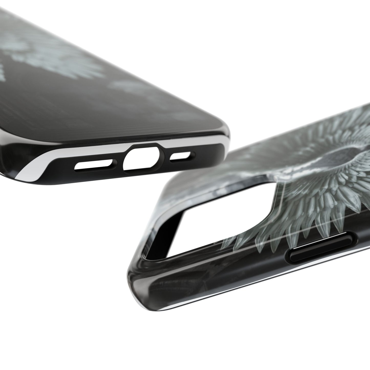 Angel Wings Tough Phone Case - Durable & Stylish Protection for Creatives