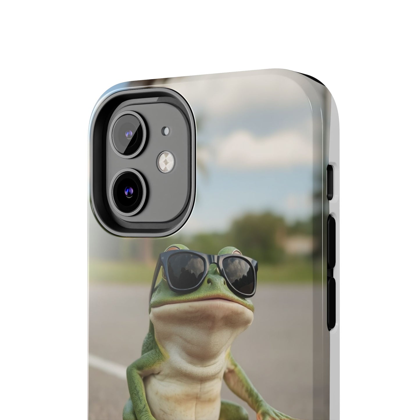 Cool Frog Skateboard Phone Case - Tough and Stylish Protection