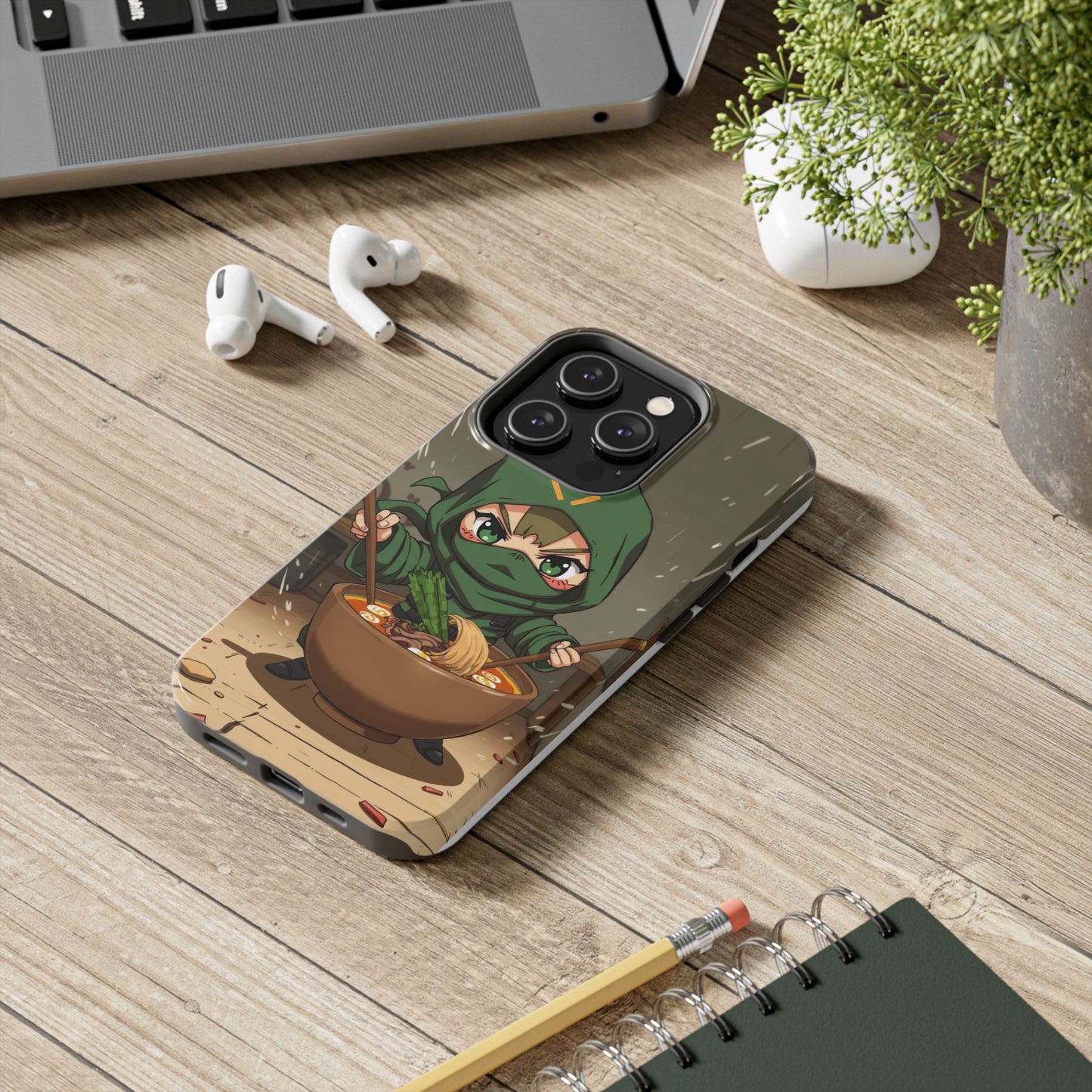 Ninja Chef Tough Phone Case - Fun & Durable Design for Foodies