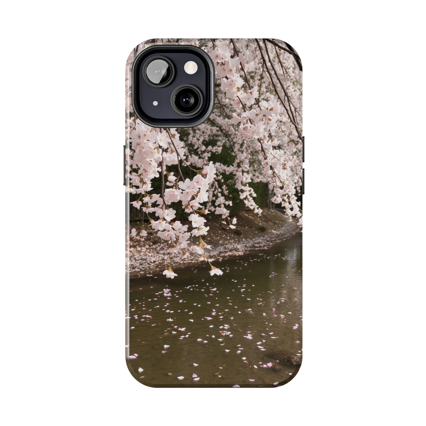 Cherry Blossom Tough Phone Cases - Durable Protection with Floral Serenity