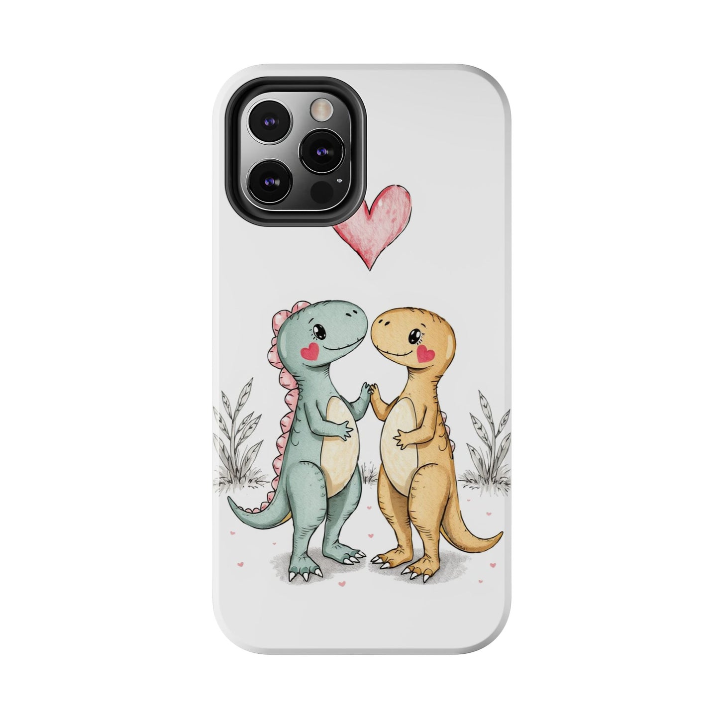 Dino Couples - Tough Phone Case for iPhone