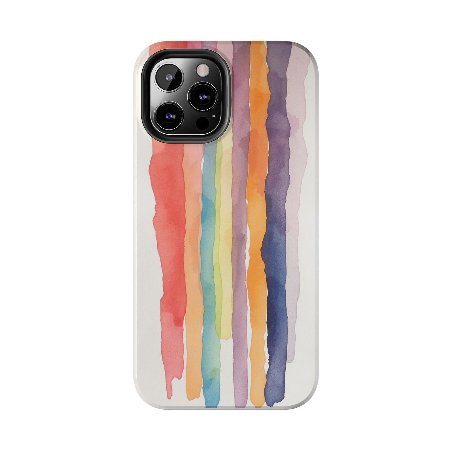 Colorful Watercolor Tough Phone Case - Stylish and Durable Cover for Creative Souls