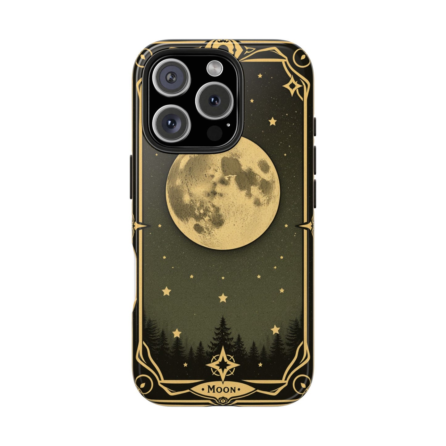 Celestial Moon Phone Case - Tough & Stylish for Star Lovers