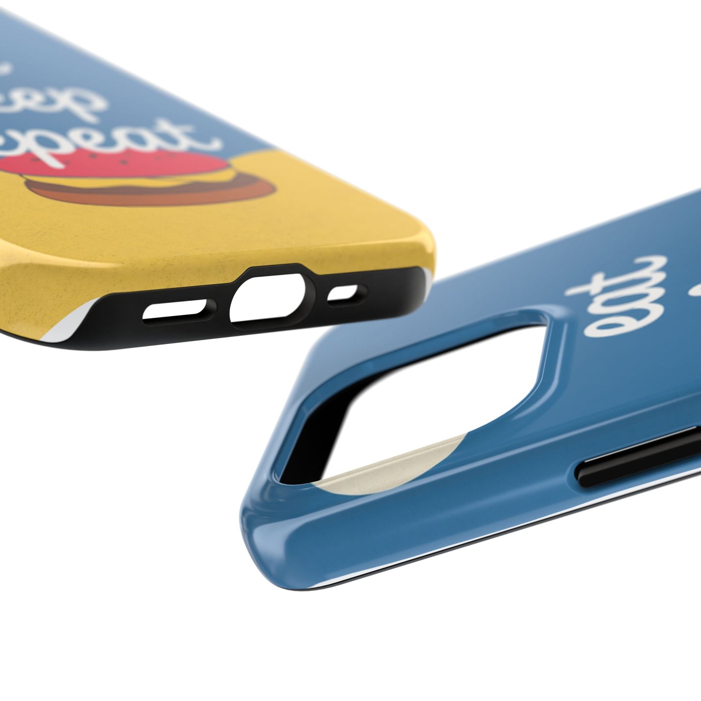 Eat, Sleep, Repeat Phone Case – Fun & Durable Tough Phone Cases for Food Lovers