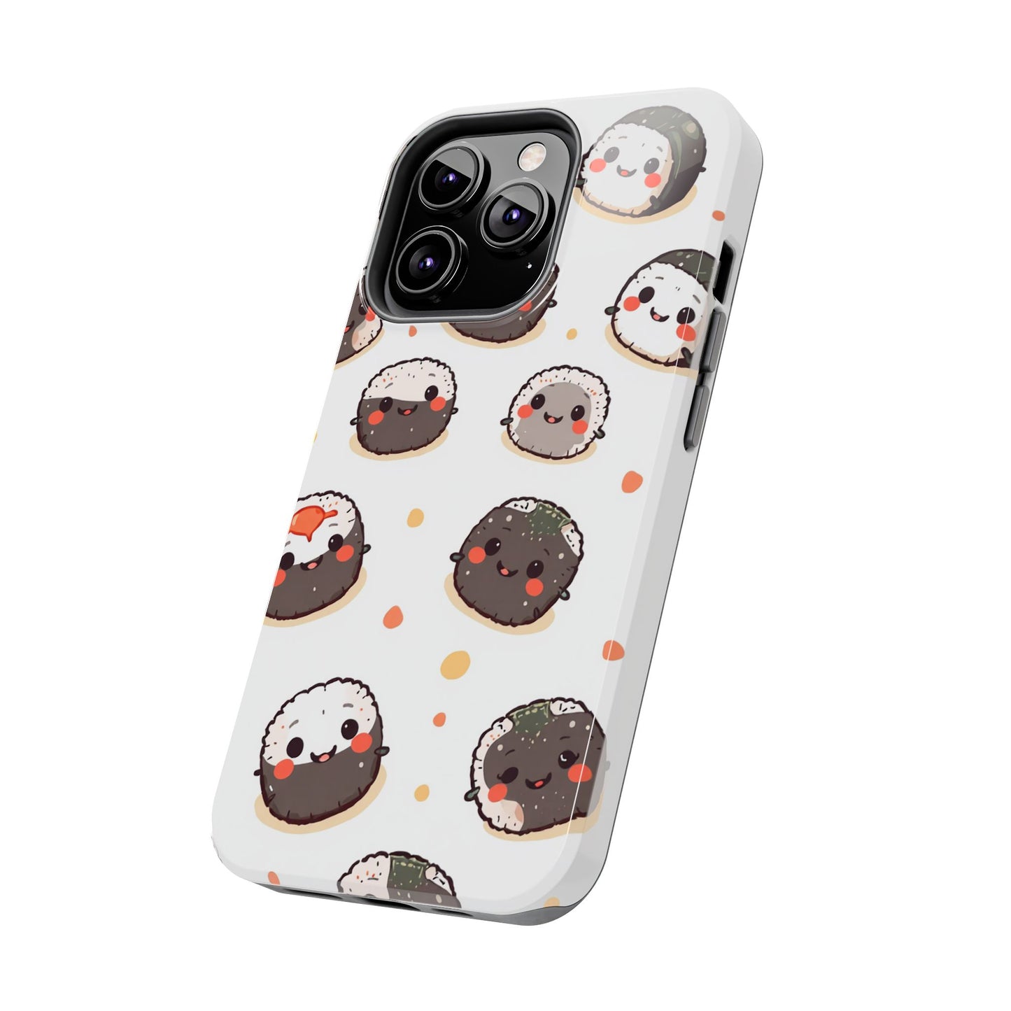 Cute Sushi Tough Phone Case - Kawaii Design for Food Lovers