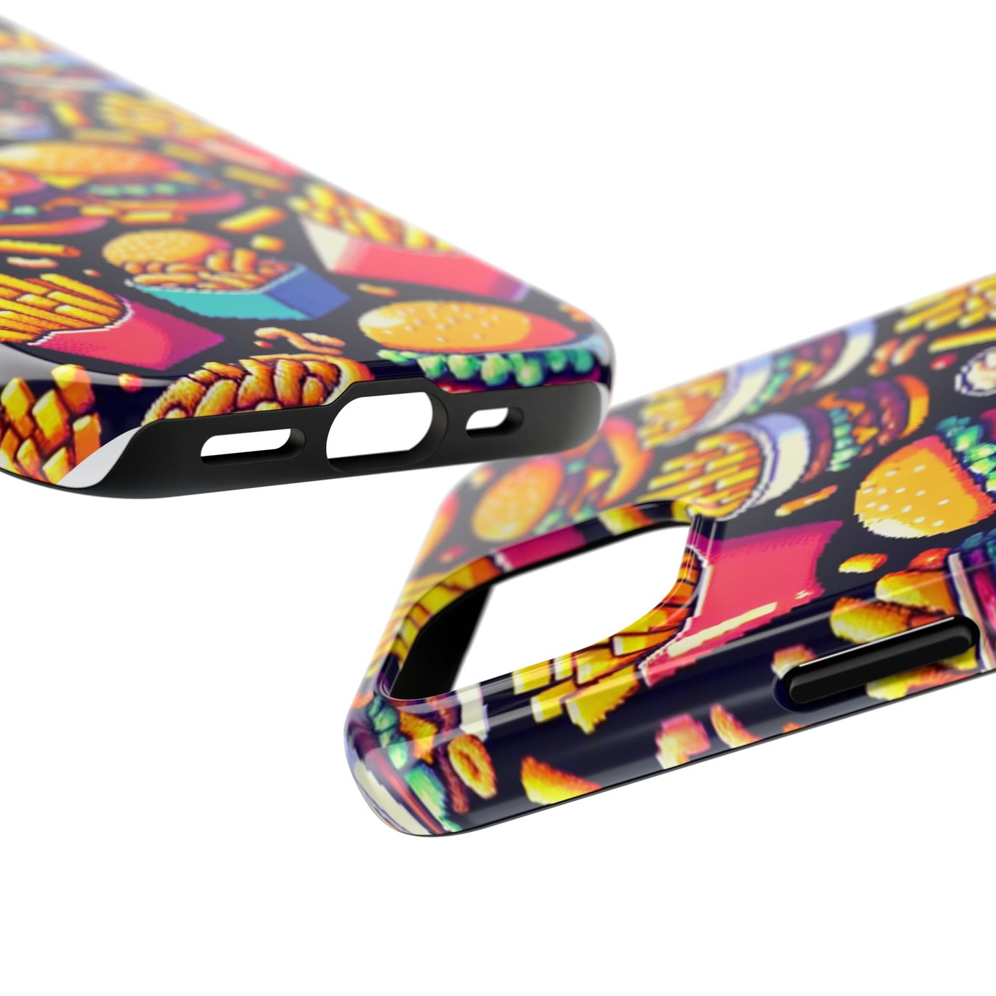 Retro Fast Food Phone Case - Tough and Durable - for iPhone
