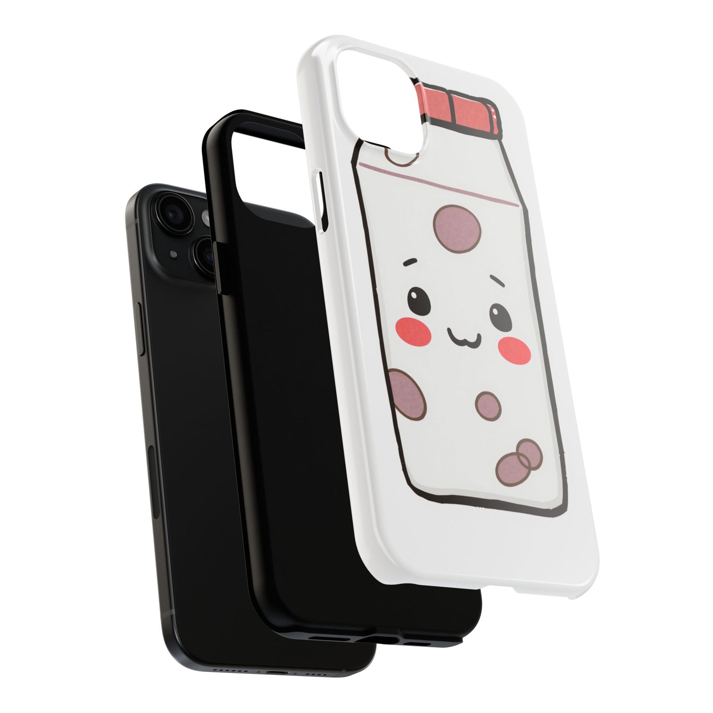 Cute Milk Cartoon Phone Case - Tough & Stylish Protection
