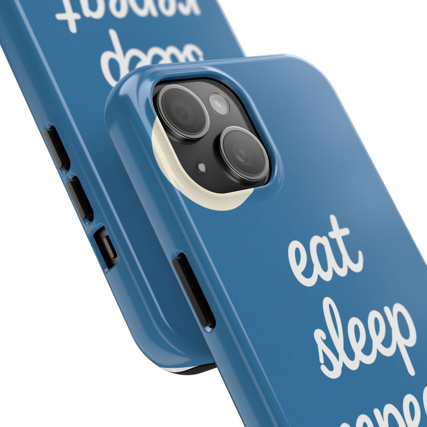 Eat, Sleep, Repeat Phone Case – Fun & Durable Tough Phone Cases for Food Lovers