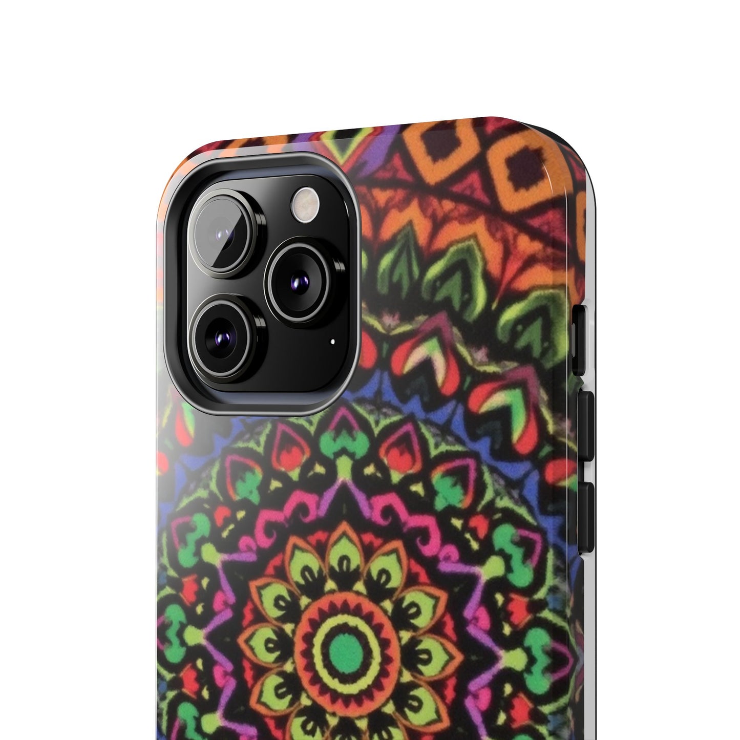 Colorful Mandala Tough Phone Case - Vibrant Designs for Trendy Protection - for iPhone