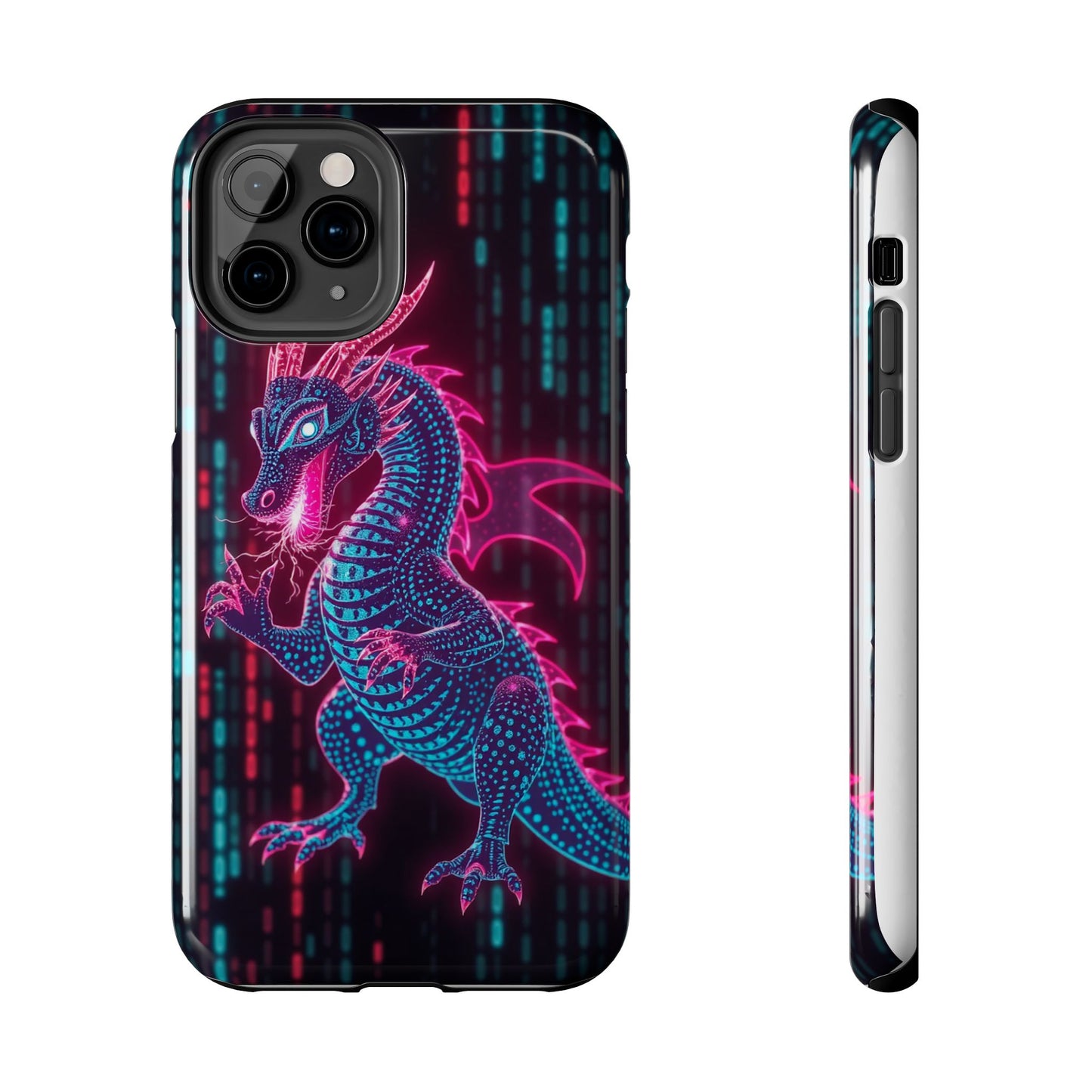 Electrifying Dragon Phone Case - Tough, Stylish Protection for Fantasy Lovers