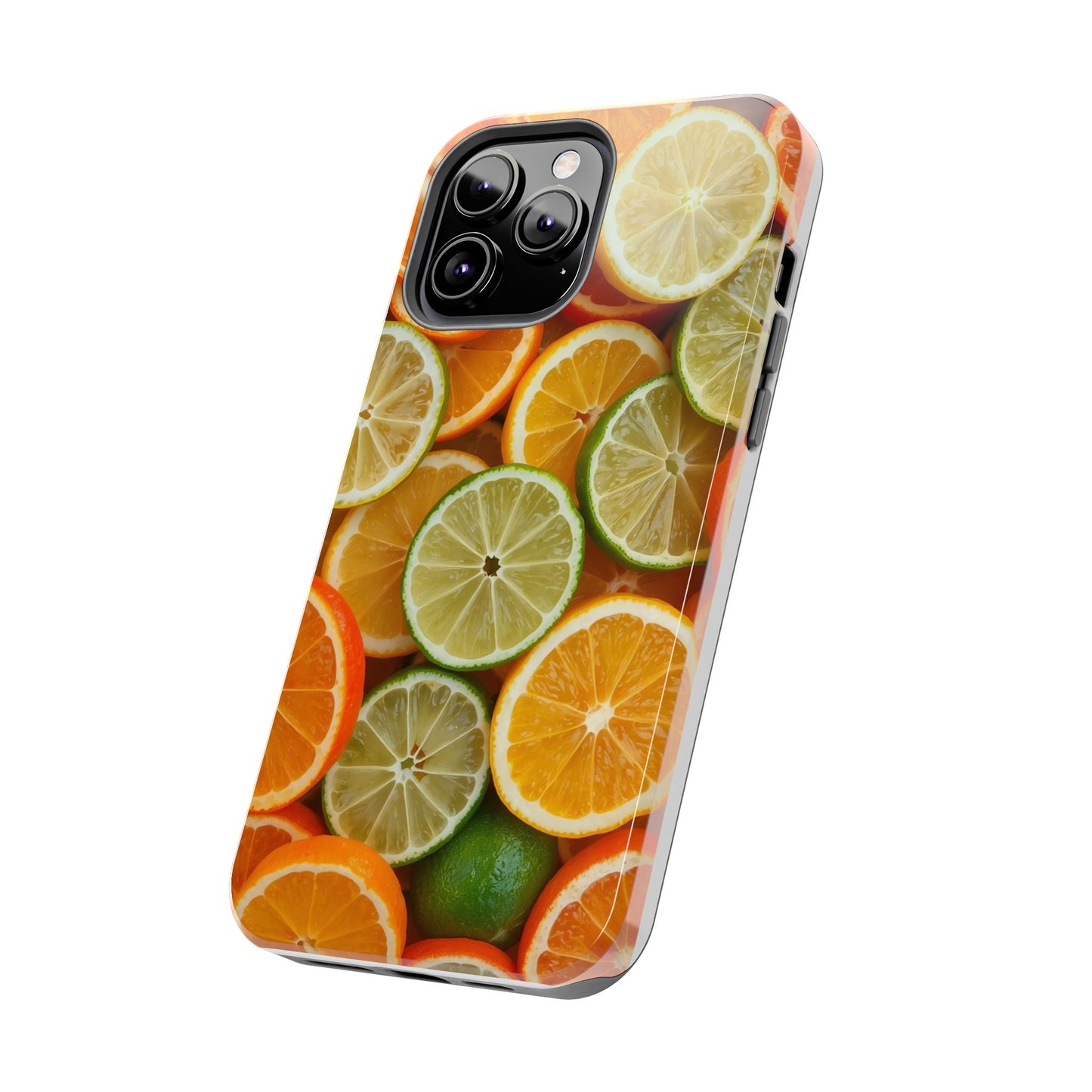 Citrus Slice Tough Phone Case – Vibrant Fruit Design for Summer Fun