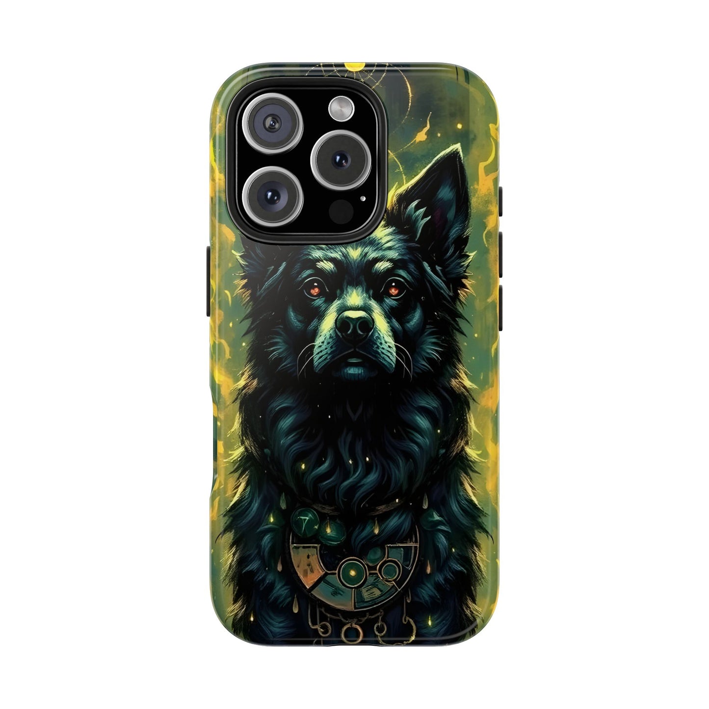 Mystical Dog Tribe Phone Case - Tough and Stylish for Pet Lovers - for iPhone