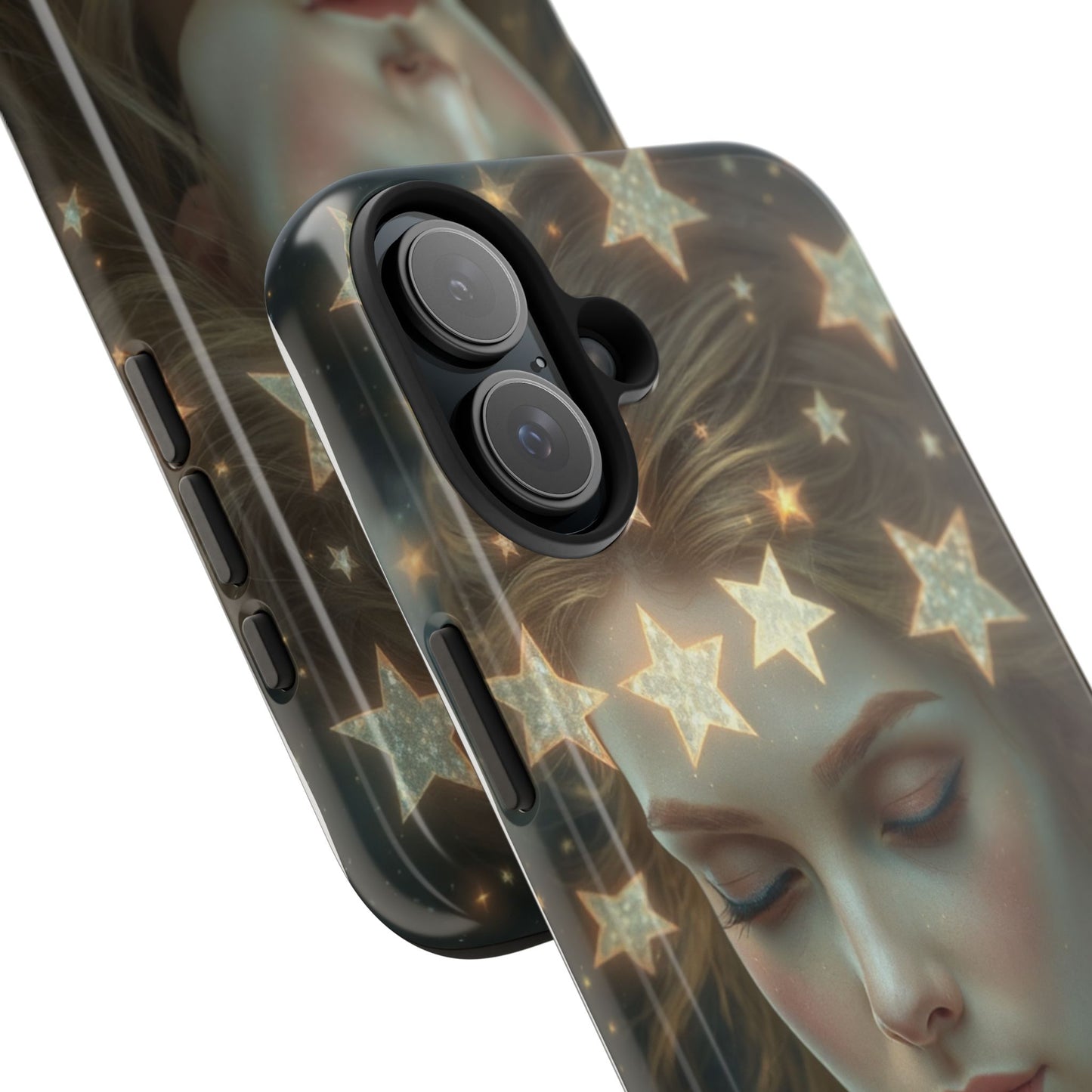 Celestial Dream Tough Phone Case - Artistic Starry Design for Style Enthusiasts