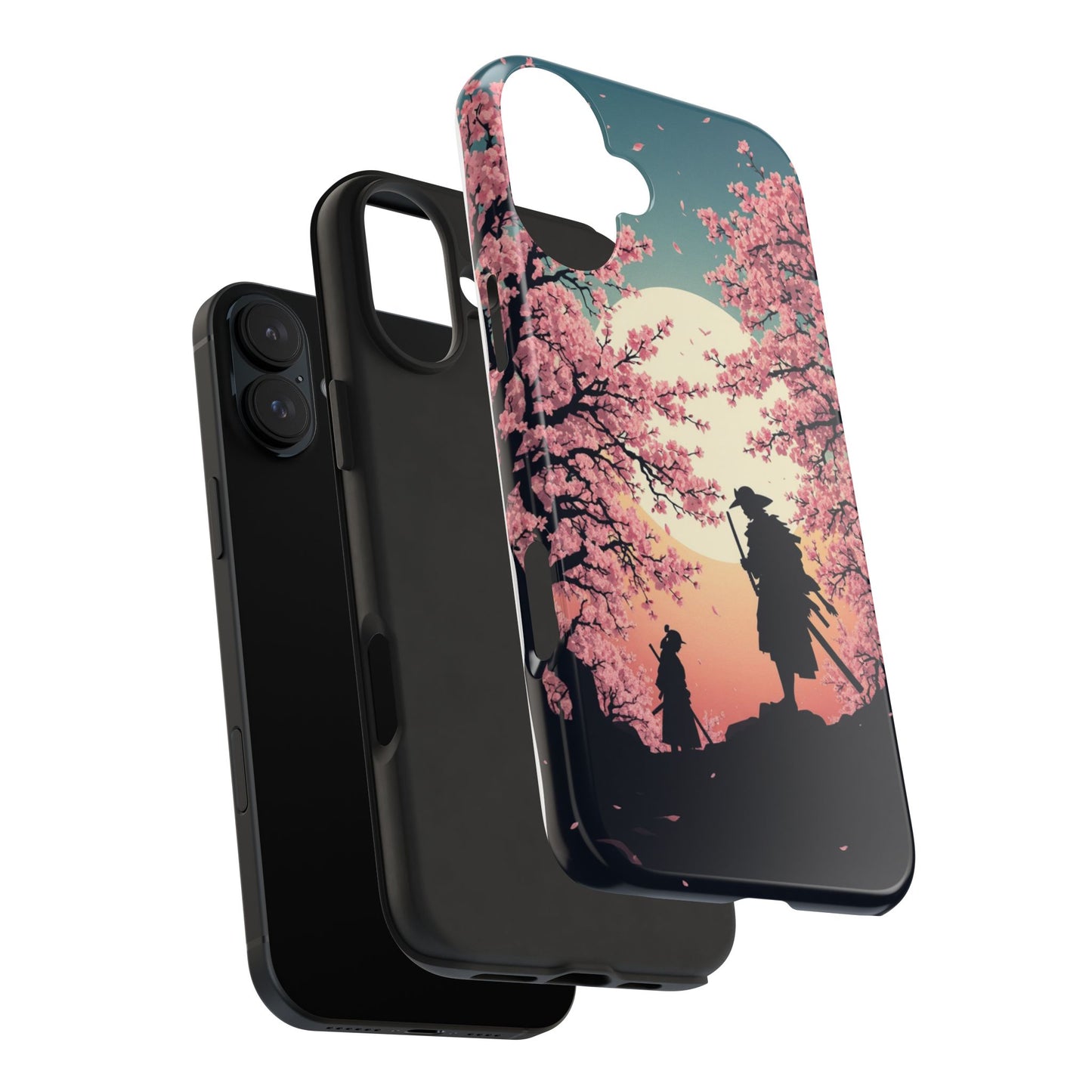 Cherry Blossom Samurai Tough Phone Case