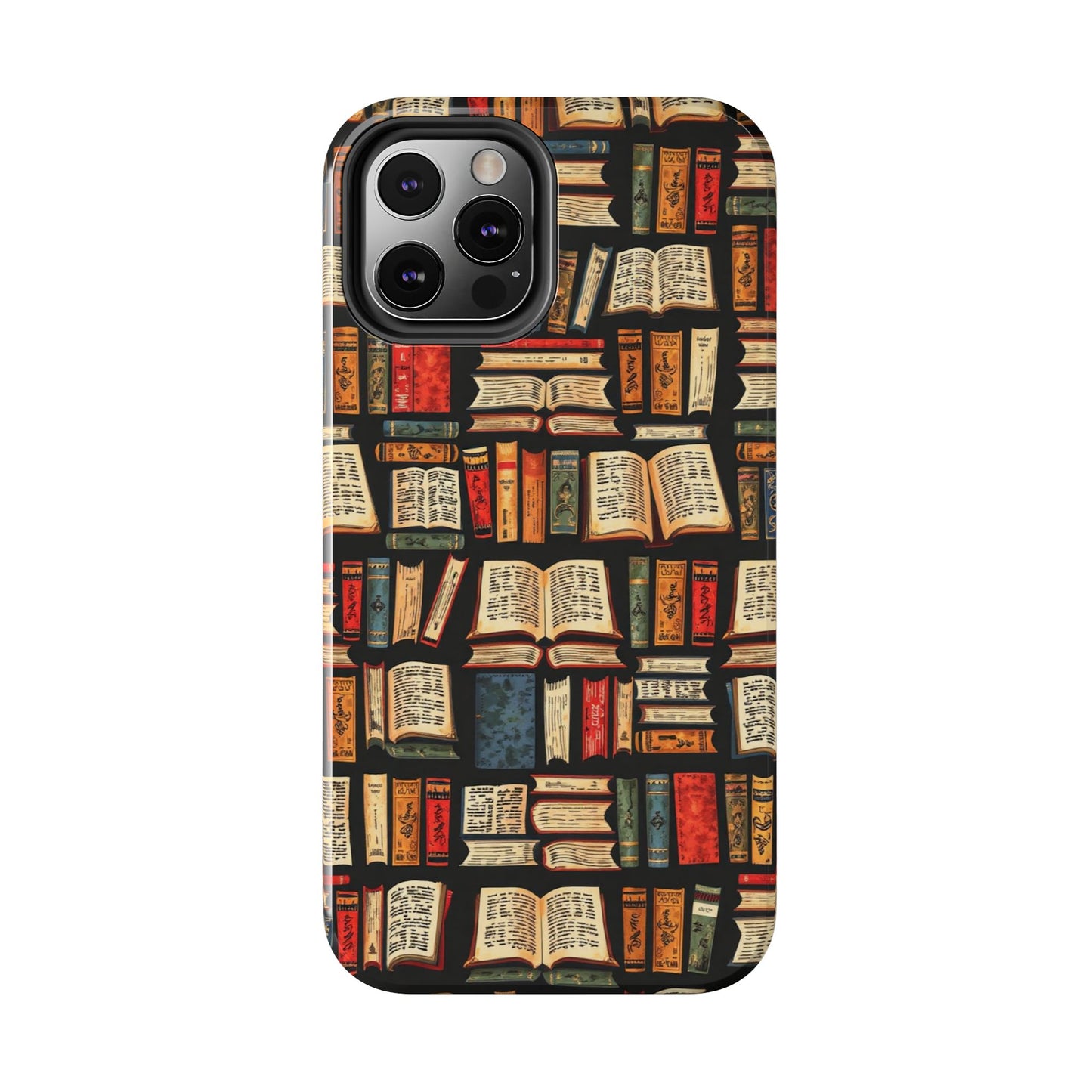 Book Lover Tough Phone Cases - Durable Protective Cases for Literature Fans