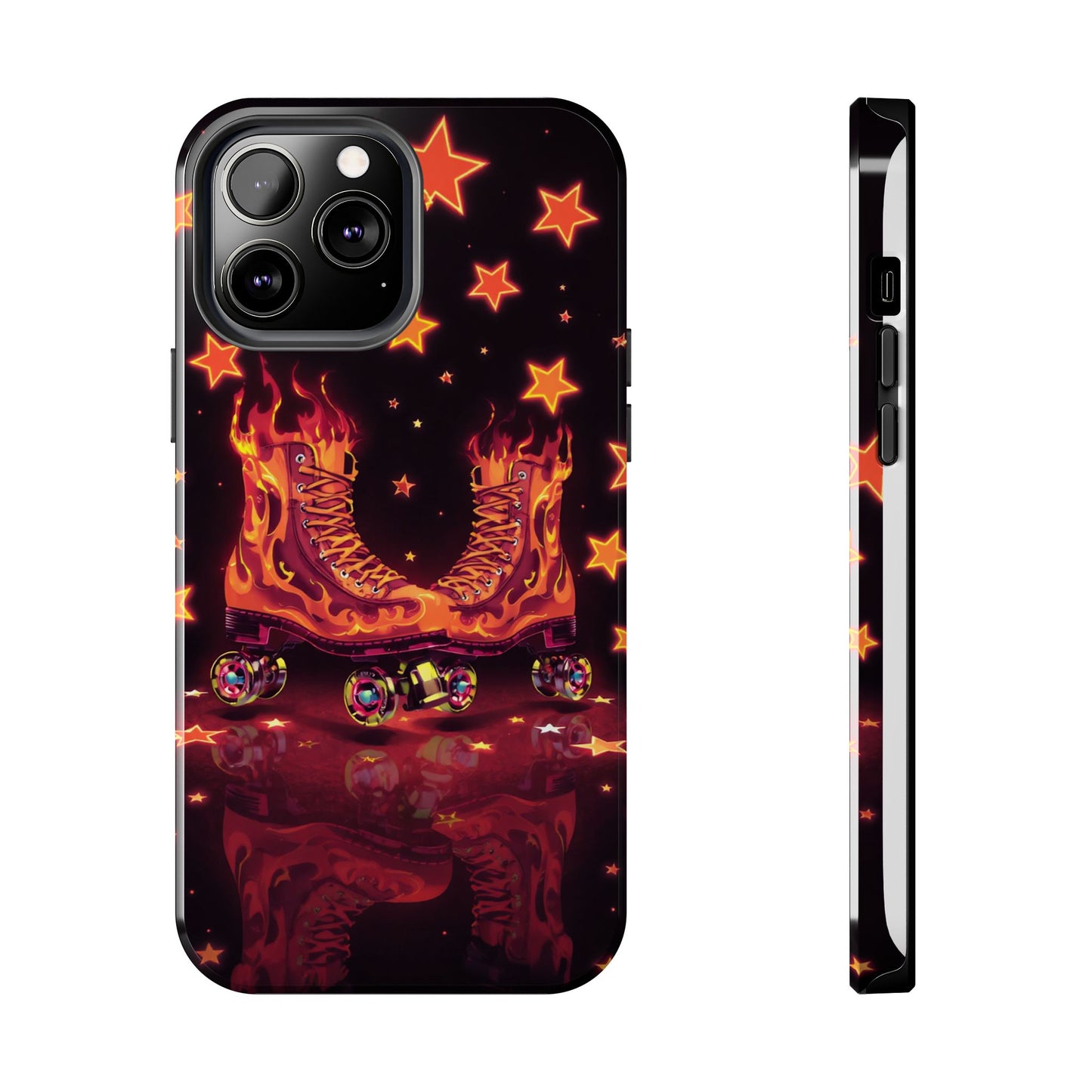 Retro Roller Skates Tough Phone Case - Stylish & Durable