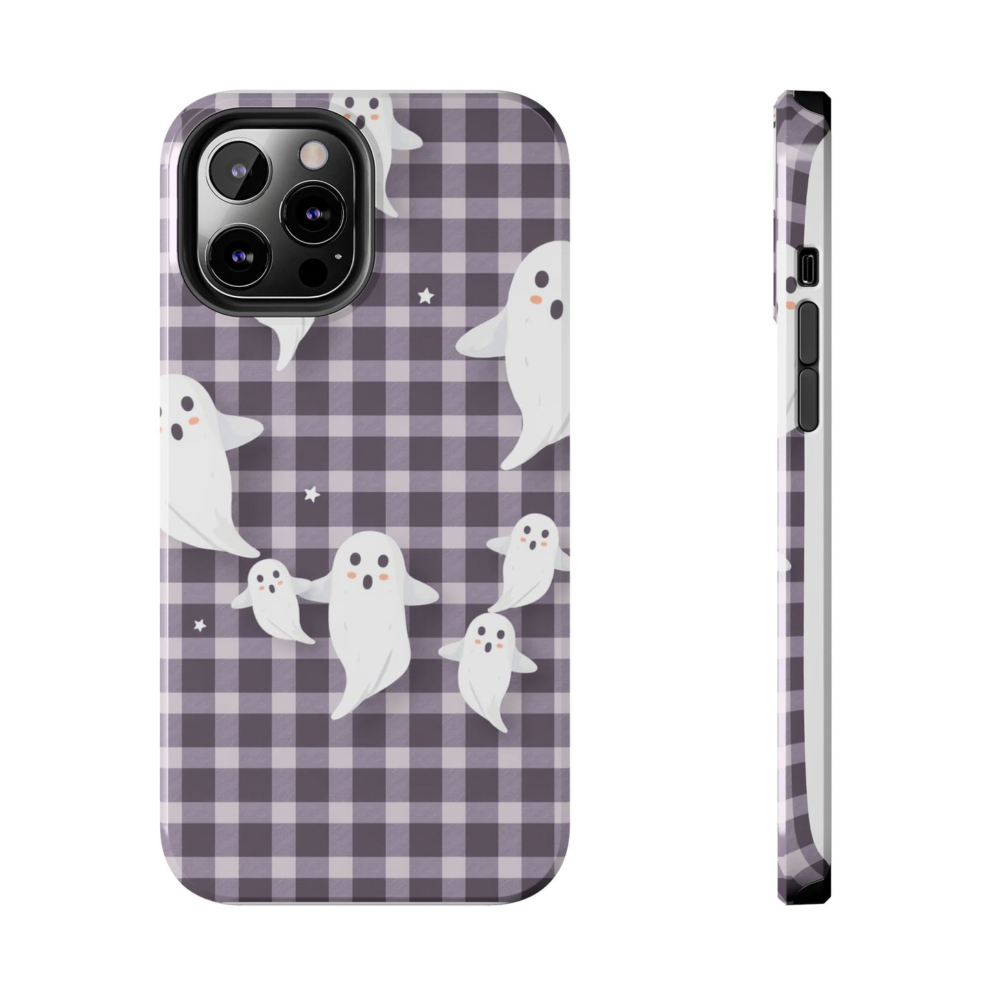Cute Ghosts Tough Phone Case - Whimsical Halloween Design for Spooky Vibes