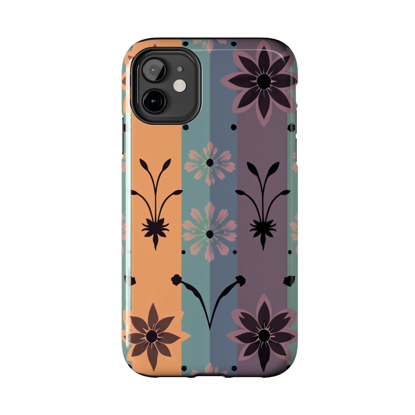 Boho Floral Tough Phone Cases - Durable & Stylish Protection - for iPhone