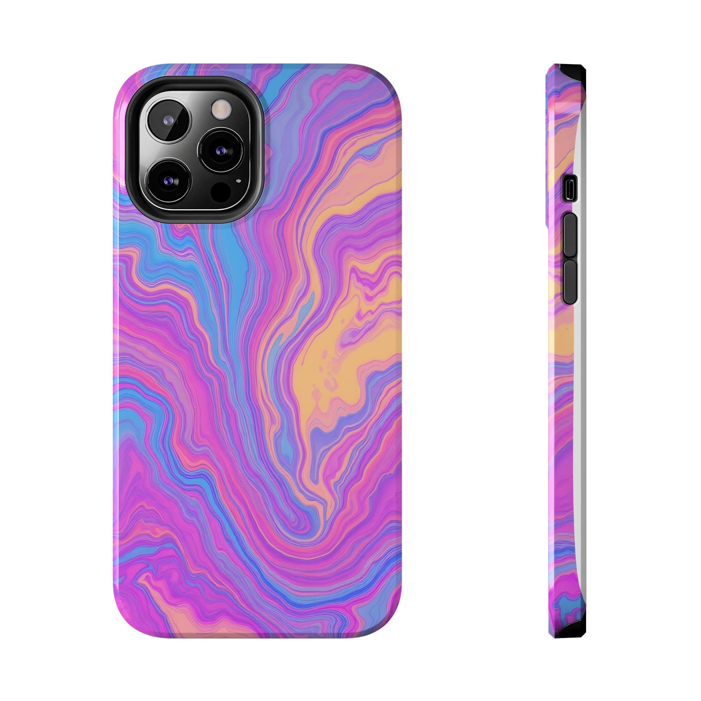 Pop Art Liquid Texture Marble Phone Case - Tough & Stylish Design - for iPhone