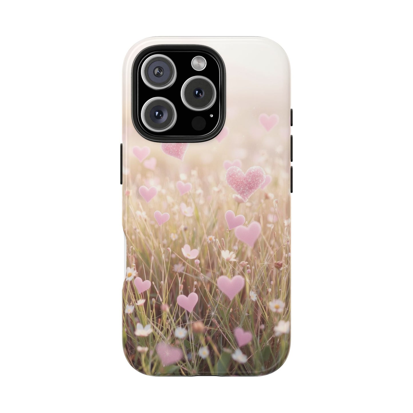 Romantic Hearts Tough Phone Case - Perfect for Lovers and Celebrations